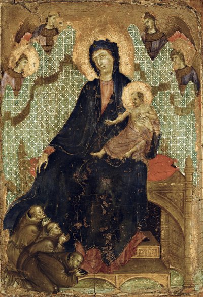 Vergine dei Francescani, c.1300 da Duccio di Buoninsegna